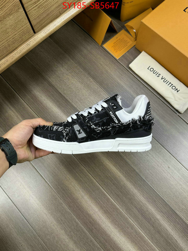 Men Shoes-LV how to start selling replica ID: SB5647 $: 185USD