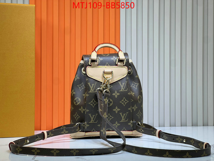 LV Bags(4A)-Backpack- high quality designer replica ID: BB5850