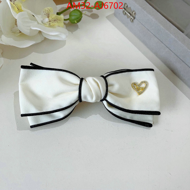 Hair band-MIU MIU quality replica ID: AJ6702 $: 32USD