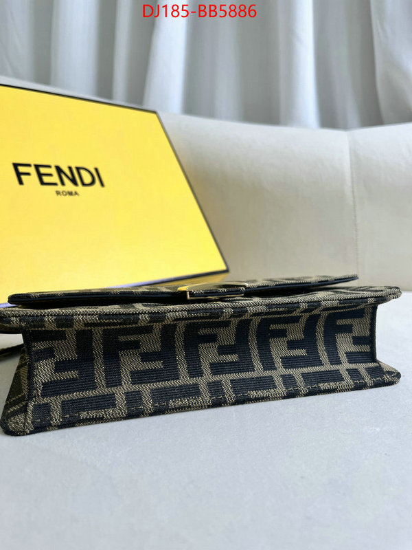 Fendi Bags(TOP)-Baguette 7 star replica ID: BB5886 $: 185USD,