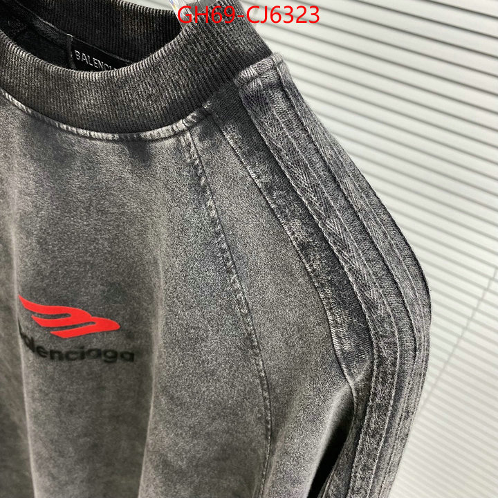 Clothing-Balenciaga where quality designer replica ID: CJ6323 $: 69USD