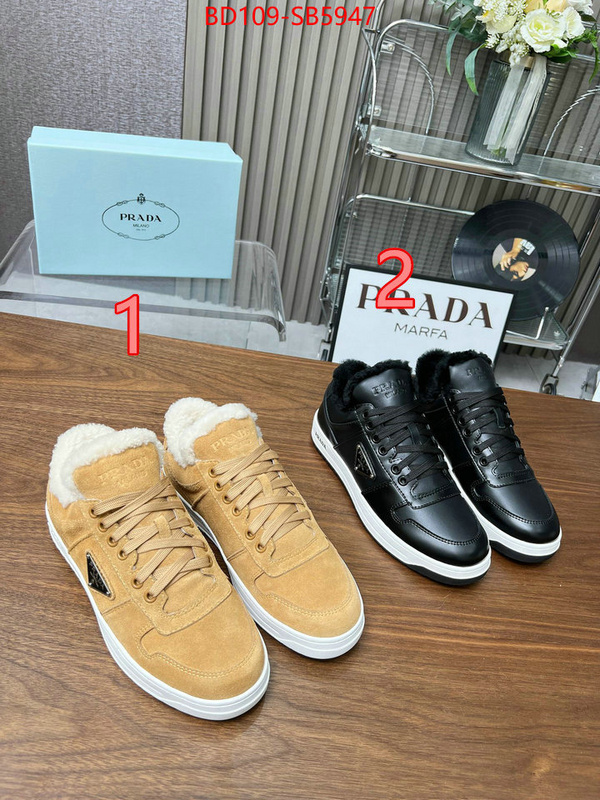 Women Shoes-Prada replica wholesale ID: SB5947 $: 109USD