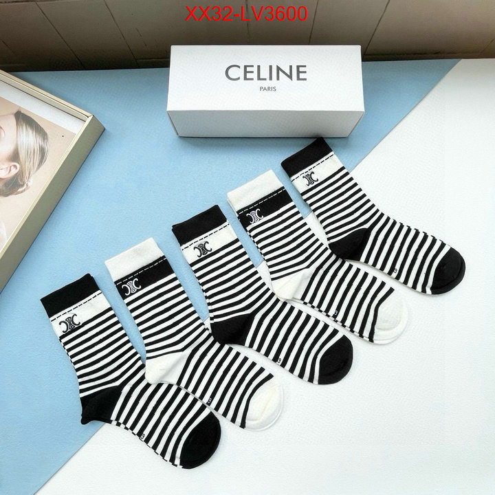 Sock-CELINE buy online ID: LV3600 $: 32USD