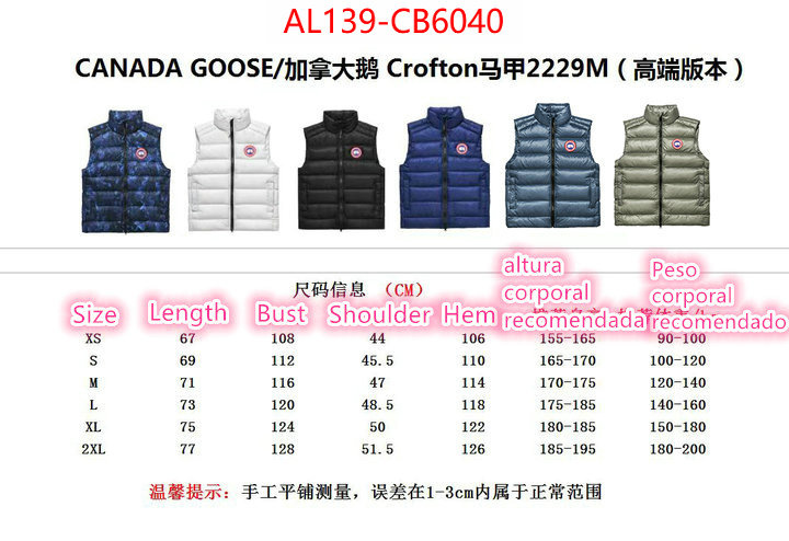 Down jacket Women-Canada Goose find replica ID: CB6040 $: 139USD