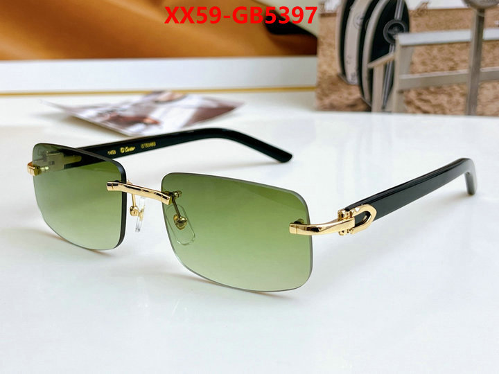 Glasses-Cartier high-end designer ID: GB5397 $: 59USD