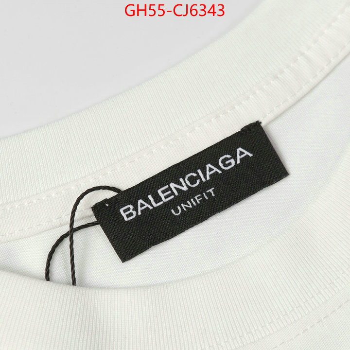 Clothing-Balenciaga knockoff highest quality ID: CJ6343 $: 55USD