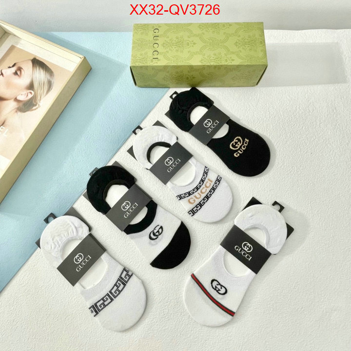 Sock-Gucci top brands like ID: QV3726 $: 32USD