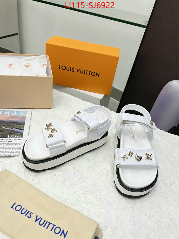 Women Shoes-LV from china 2024 ID: SJ6922 $: 115USD