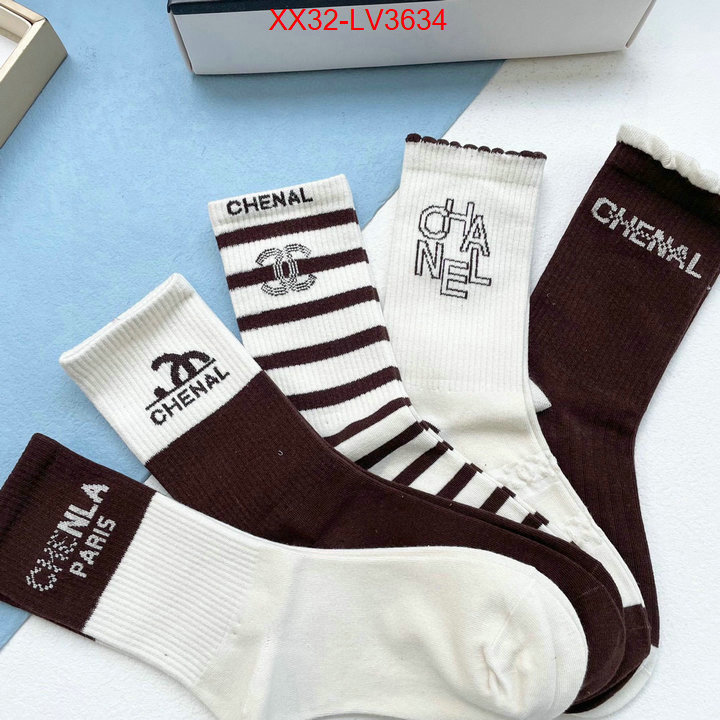 Sock-Chanel buy replica ID: LV3634 $: 32USD