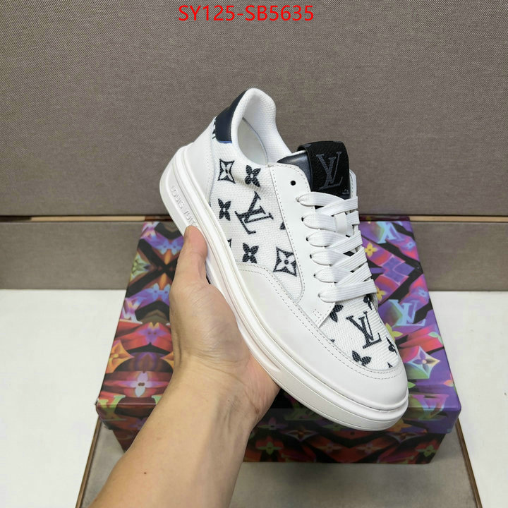 Men Shoes-LV high quality perfect ID: SB5635 $: 125USD