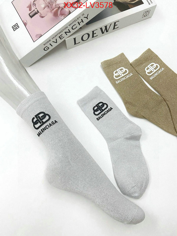 Sock-Balenciaga the best quality replica ID: LV3578 $: 32USD