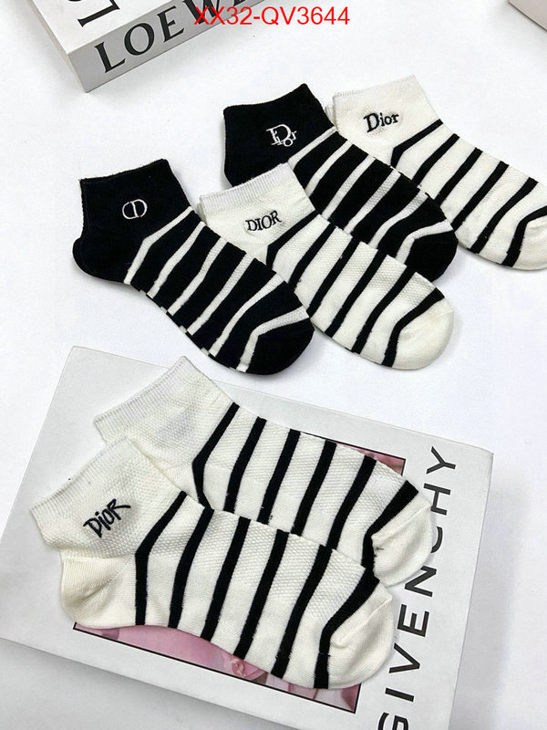 Sock-Dior fake ID: QV3644 $: 32USD