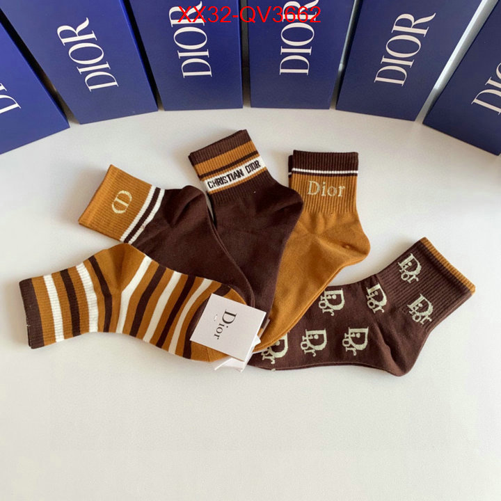 Sock-Dior high quality perfect ID: QV3662 $: 32USD