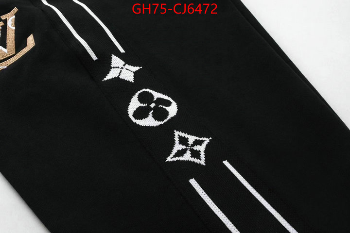 Clothing-LV customize the best replica ID: CJ6472 $: 75USD