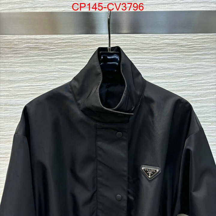 Clothing-Prada fake ID: CV3796 $: 145USD