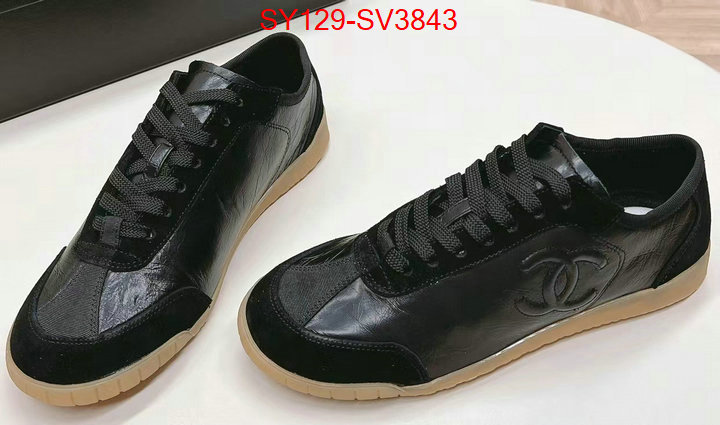 Women Shoes-Chanel quality aaaaa replica ID: SV3843 $: 129USD