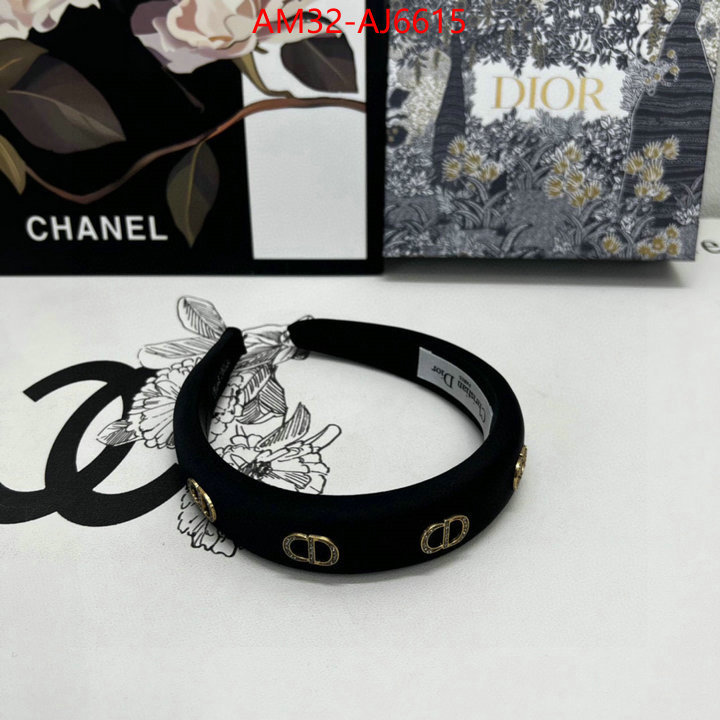 Hair band-Dior best designer replica ID: AJ6615 $: 32USD