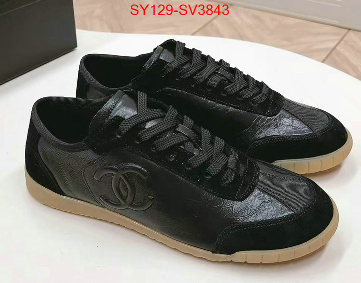 Women Shoes-Chanel quality aaaaa replica ID: SV3843 $: 129USD