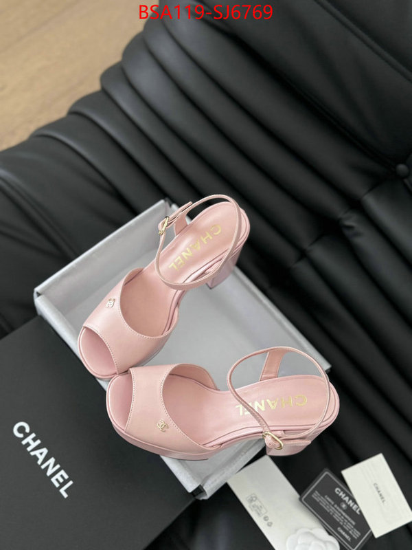 Women Shoes-Chanel best fake ID: SJ6769 $: 119USD