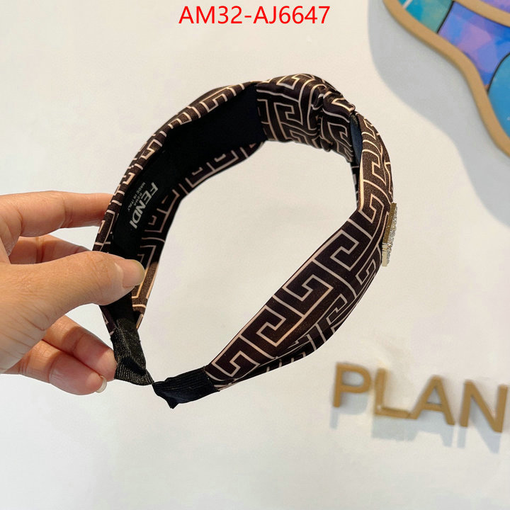 Hair band-Fendi wholesale imitation designer replicas ID: AJ6647 $: 32USD