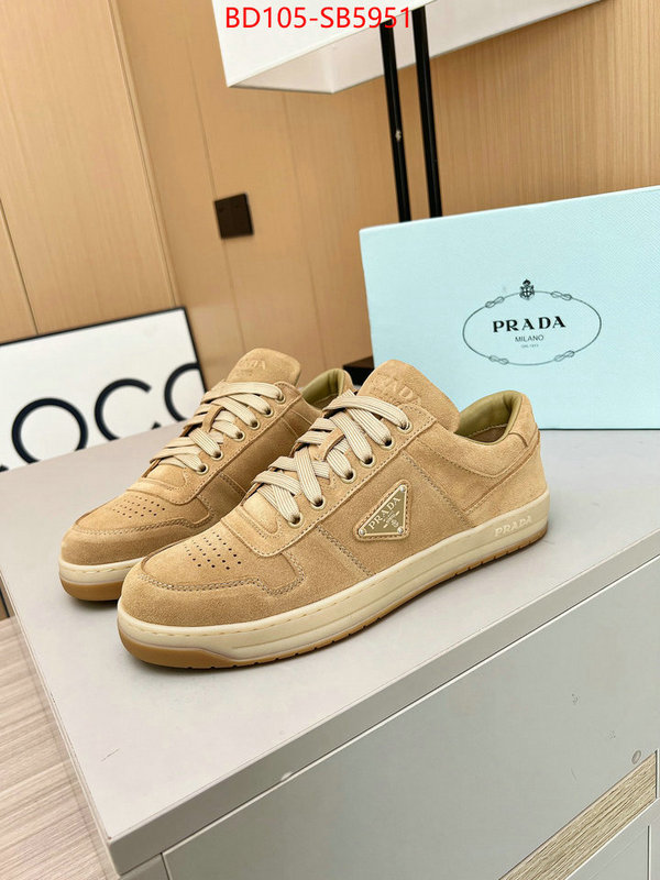 Men shoes-Prada fake aaaaa ID: SB5951 $: 105USD