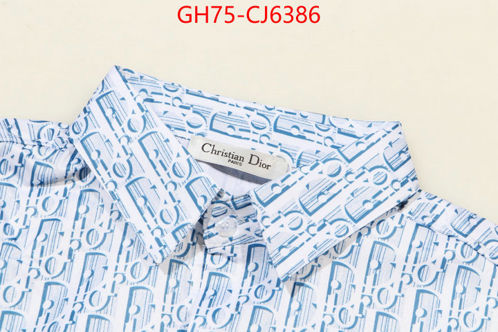 Clothing-Dior wholesale 2024 replica ID: CJ6386 $: 75USD