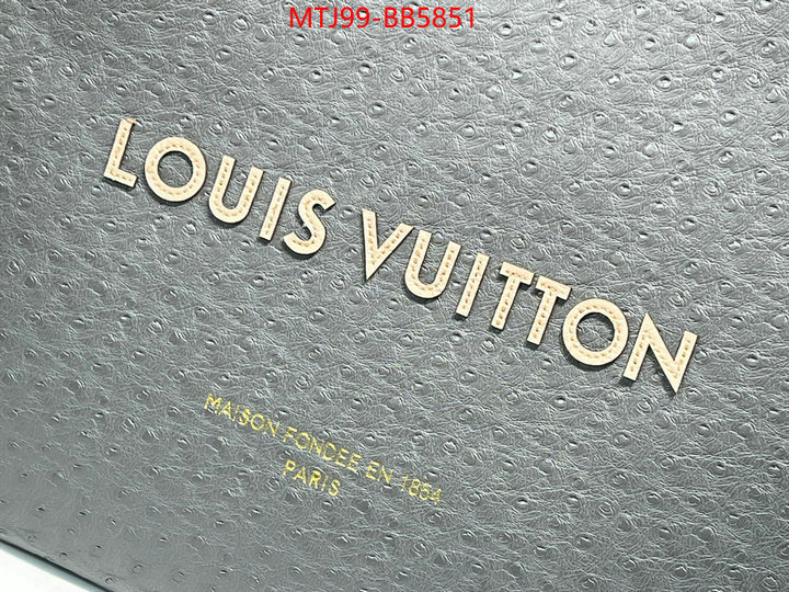 LV Bags(4A)-Handbag Collection- is it illegal to buy ID: BB5851 $: 99USD,