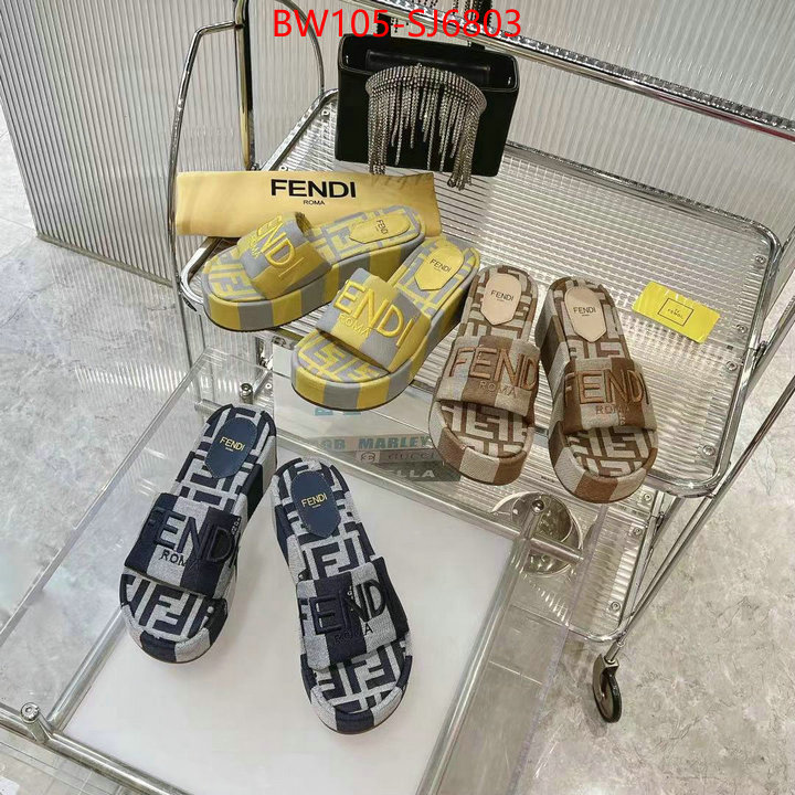 Women Shoes-Fendi 1:1 replica ID: SJ6803 $: 105USD