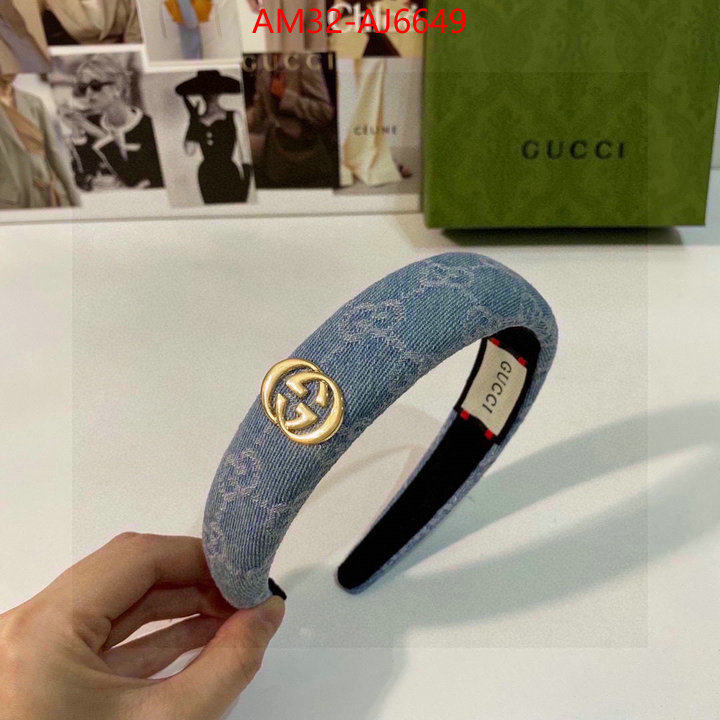 Hair band-Gucci replica best ID: AJ6649 $: 32USD