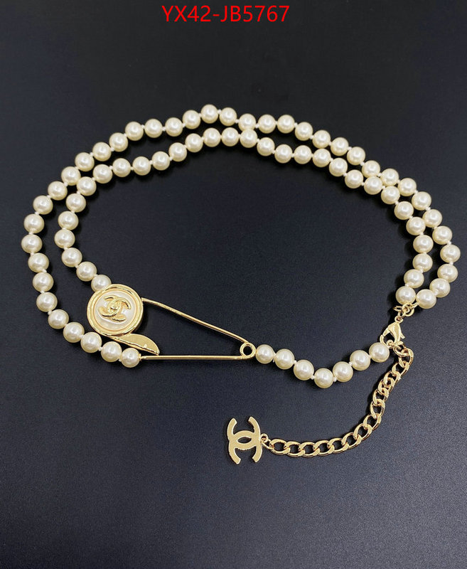 Jewelry-Chanel how to buy replcia ID: JB5767 $: 42USD