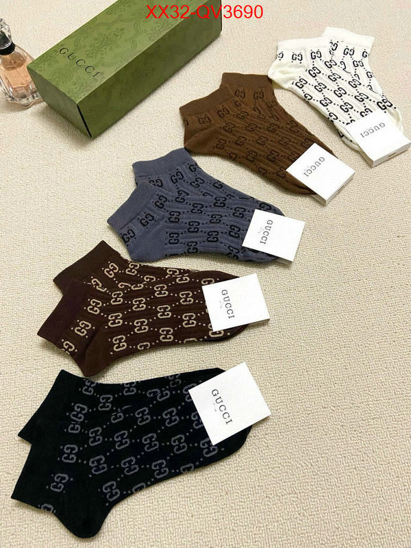 Sock-Gucci luxury ID: QV3690 $: 32USD