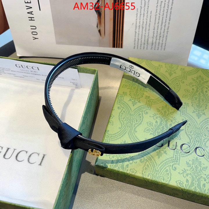 Hair band-Gucci 2024 aaaaa replica 1st copy ID: AJ6655 $: 32USD