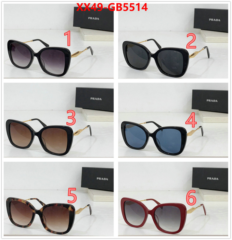 Glasses-Prada replica designer ID: GB5514 $: 49USD