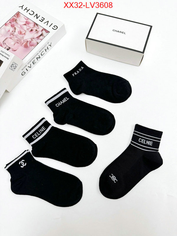 Sock-Chanel best designer replica ID: LV3608 $: 32USD