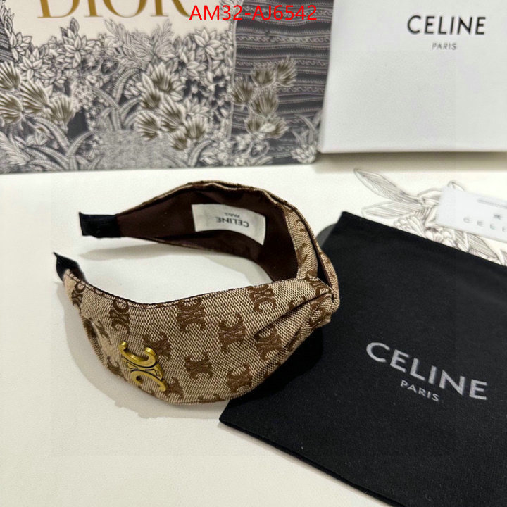 Hair band-Celine 2024 perfect replica designer ID: AJ6542 $: 32USD