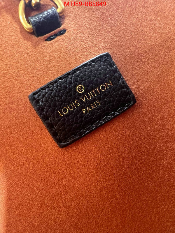 LV Bags(4A)-Handbag Collection- cheap ID: BB5849 $: 89USD,