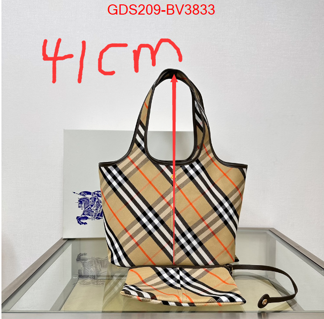 Burberry Bags(TOP)-Handbag- replicas ID: BV3833 $: 209USD,