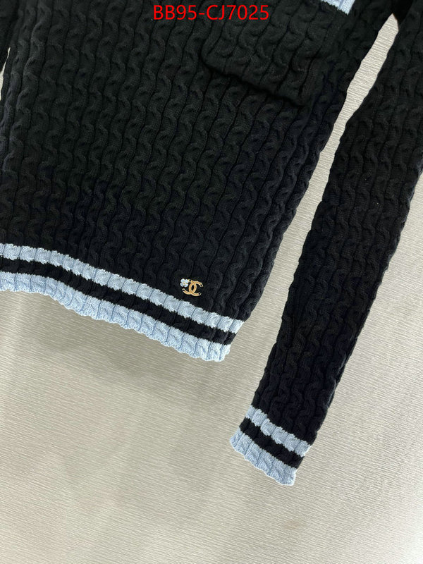 Clothing-Chanel the quality replica ID: CJ7025 $: 95USD