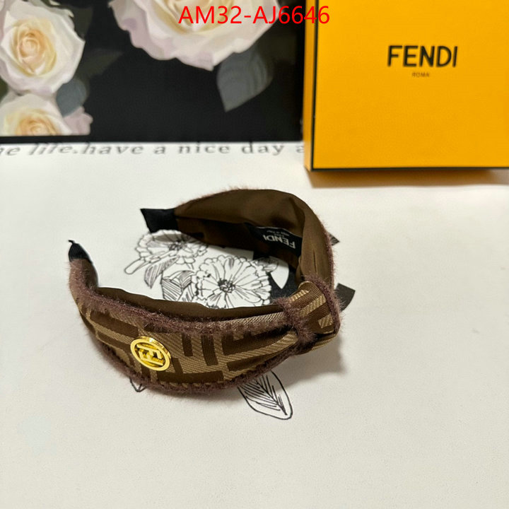 Hair band-Fendi top quality fake ID: AJ6646 $: 32USD