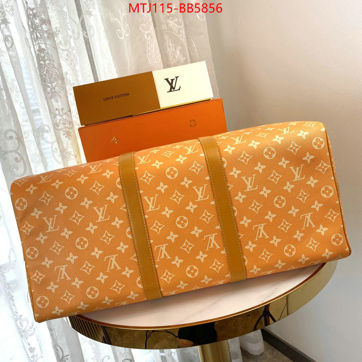 LV Bags(4A)-Keepall BandouliRe 45-50- replica ID: BB5856 $: 115USD,