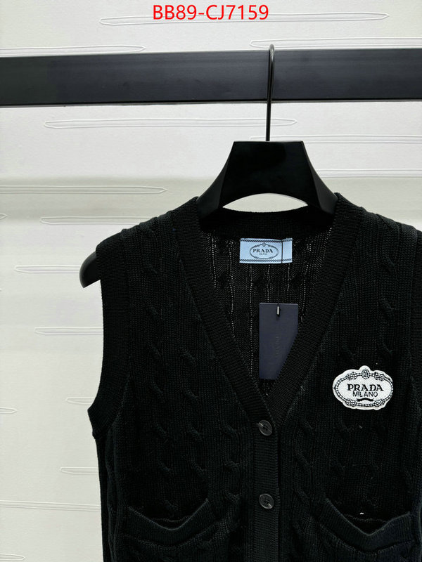 Clothing-Prada fake aaaaa ID: CJ7159 $: 89USD