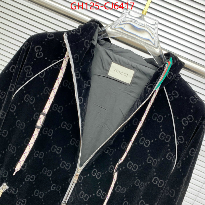 Clothing-Gucci the highest quality fake ID: CJ6417 $: 125USD