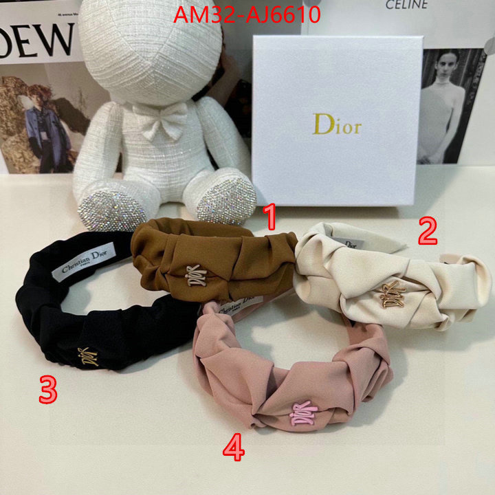 Hair band-Dior how to find designer replica ID: AJ6610 $: 32USD