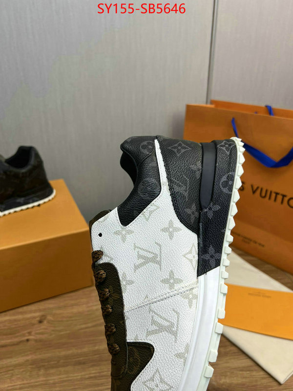 Men Shoes-LV where quality designer replica ID: SB5646 $: 155USD