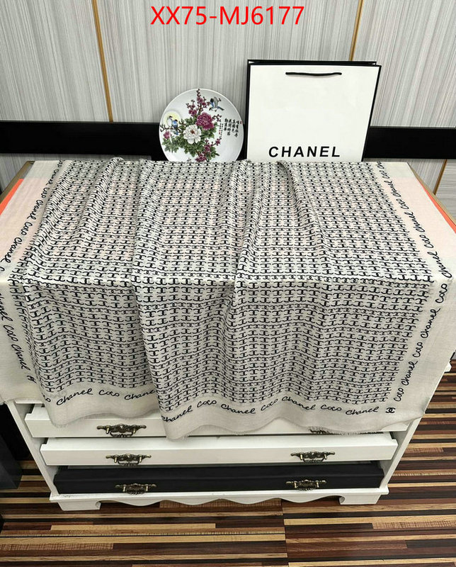 Scarf-Chanel shop designer replica ID: MJ6177 $: 75USD