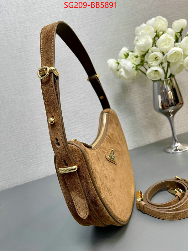 Prada Bags(TOP)-Crossbody- the online shopping ID: BB5891 $: 209USD,