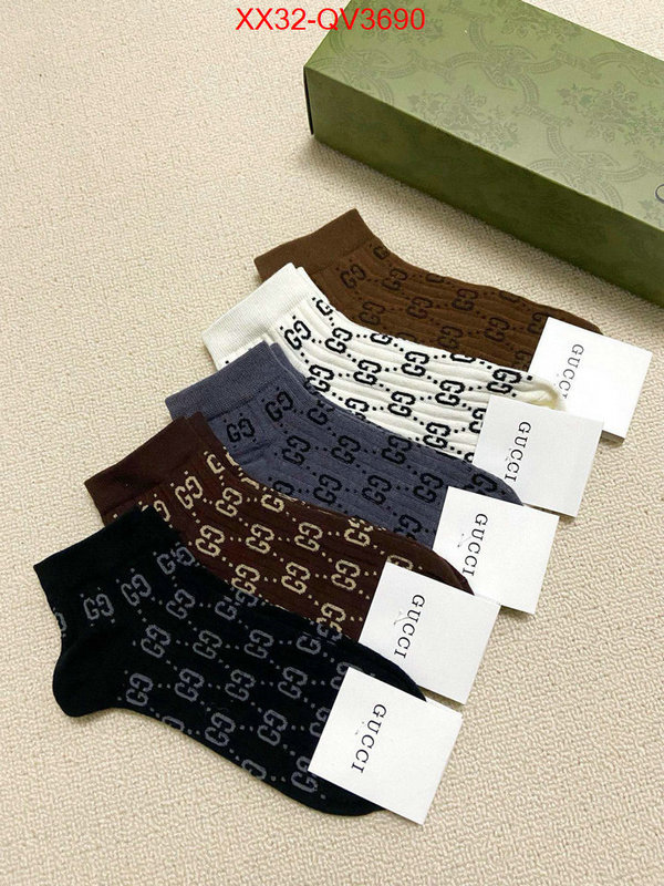 Sock-Gucci luxury ID: QV3690 $: 32USD