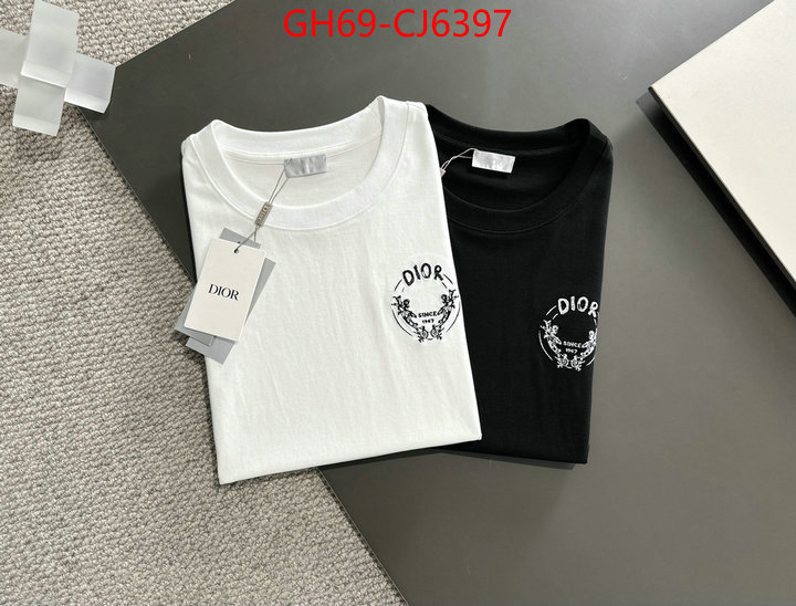 Clothing-Dior wholesale replica shop ID: CJ6397 $: 69USD