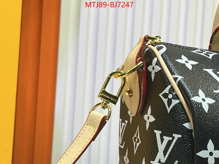 LV Bags(4A)-Speedy- aaaaa replica ID: BJ7247 $: 89USD,