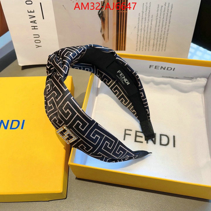 Hair band-Fendi wholesale imitation designer replicas ID: AJ6647 $: 32USD